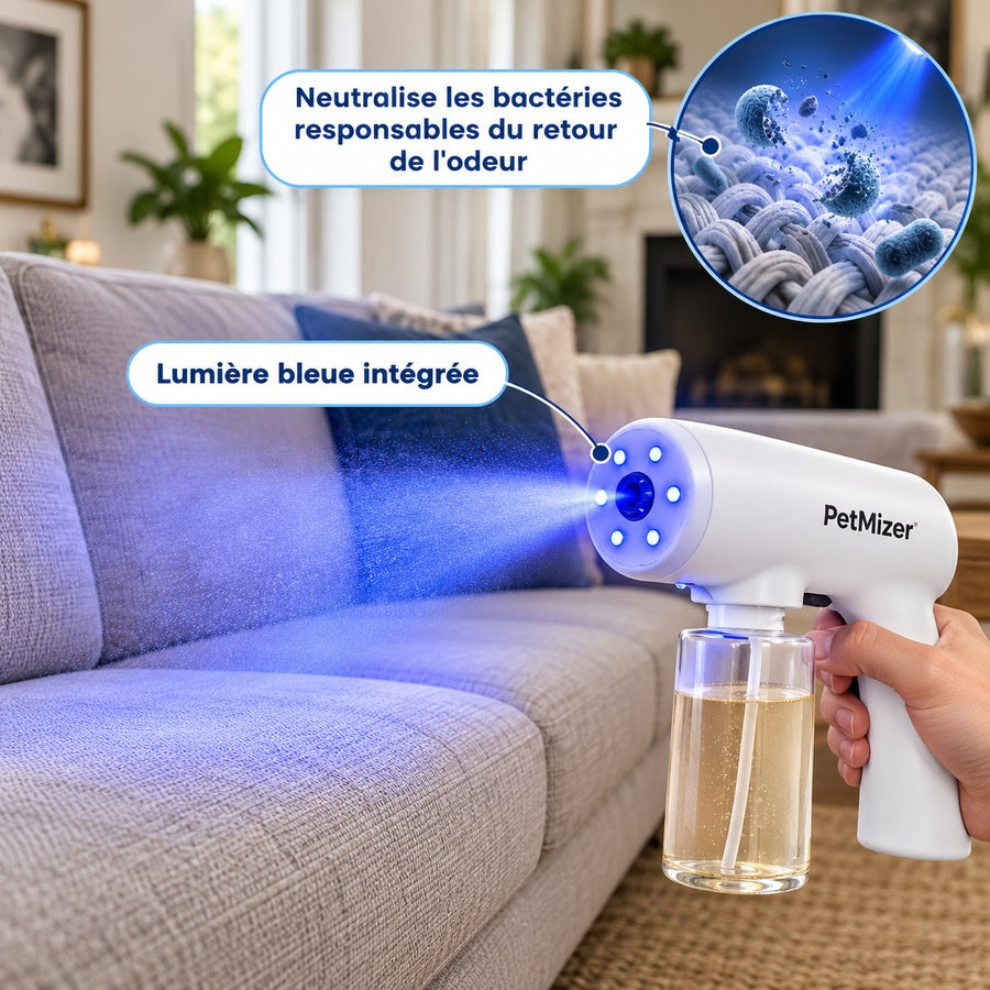 Lumière bleue intégrée PetMizer